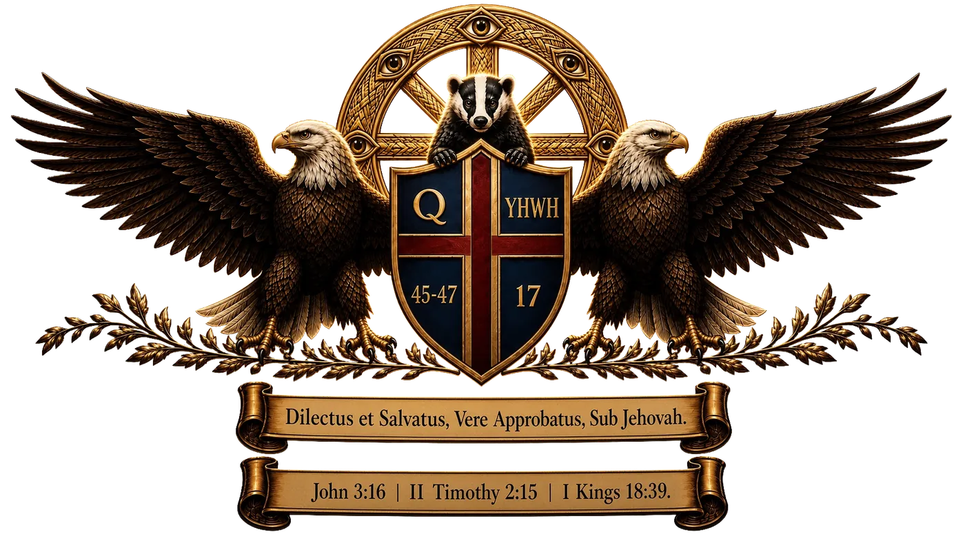 The Armorial Crest of Caleb Daniel Brock