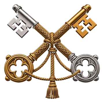 Crossed keys